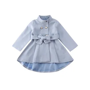 BABY BLUE ROYAL PEACOAT