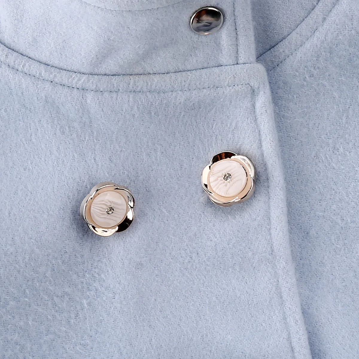 BABY BLUE ROYAL PEACOAT
