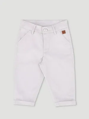 Baby Boys Grey Premium Chino Pants