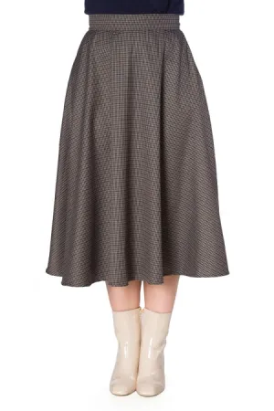 Banned Apparel - Cute Check Mate Skirt