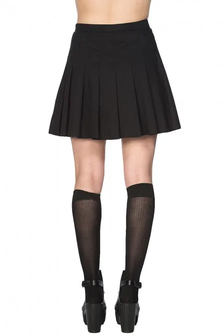 Banned Apparel - Pleated Ring Skirt