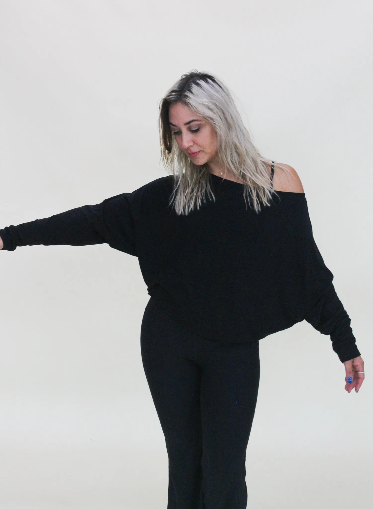 'Black' Kristina Crop