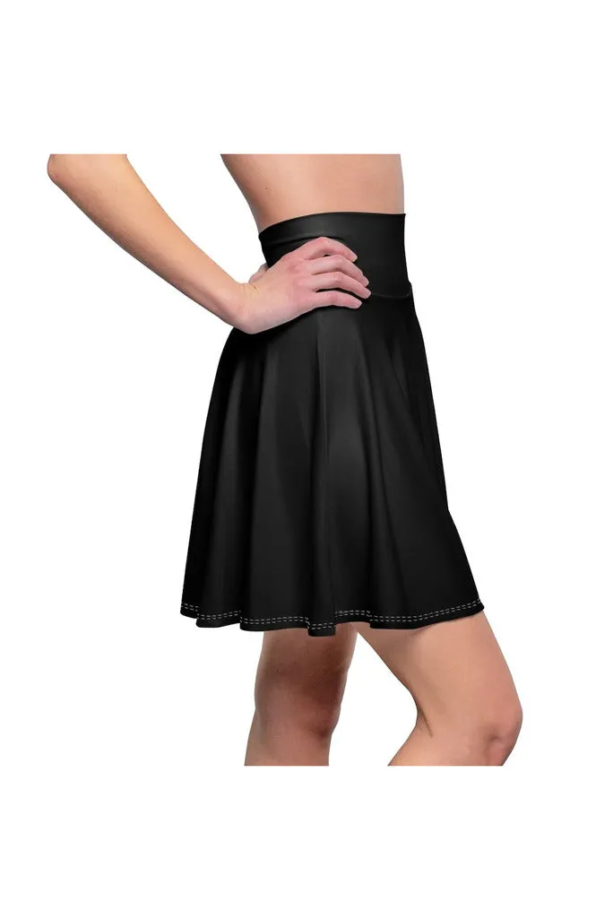 Black Women's Skater Skirt