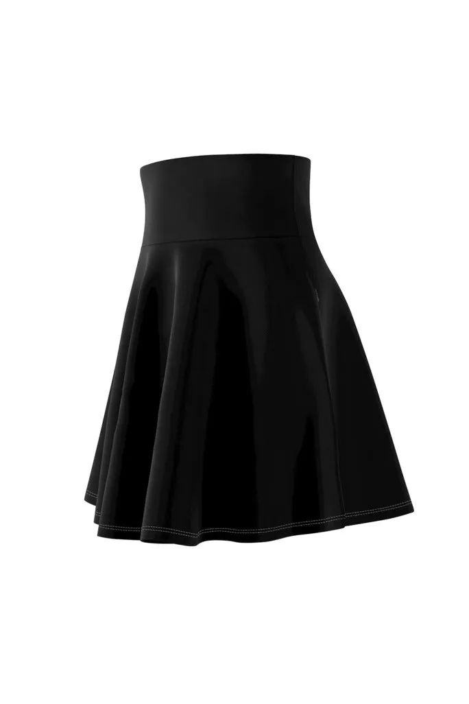 Black Women's Skater Skirt