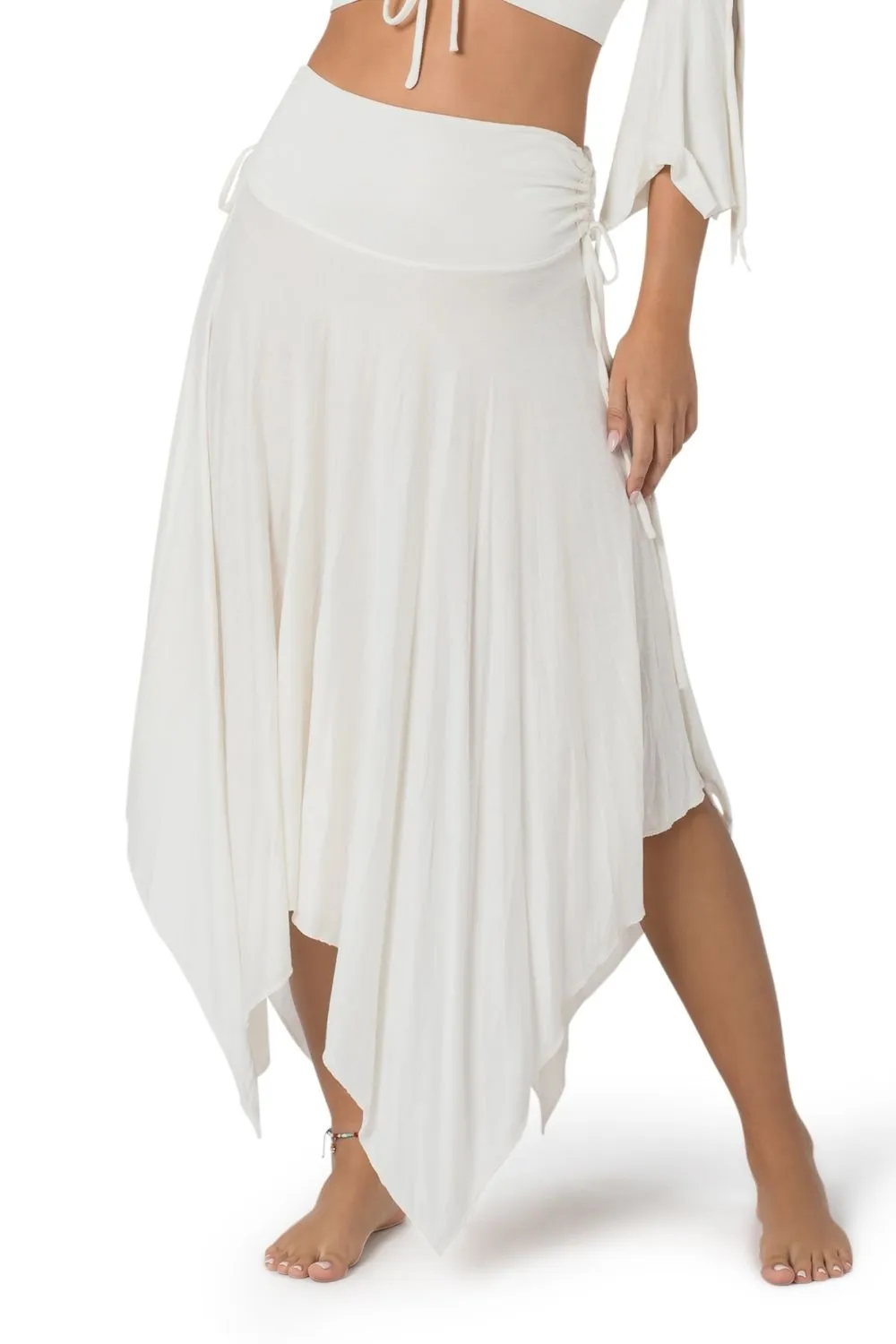 ETHNIC DANCE MIDI BOHO SKIRT