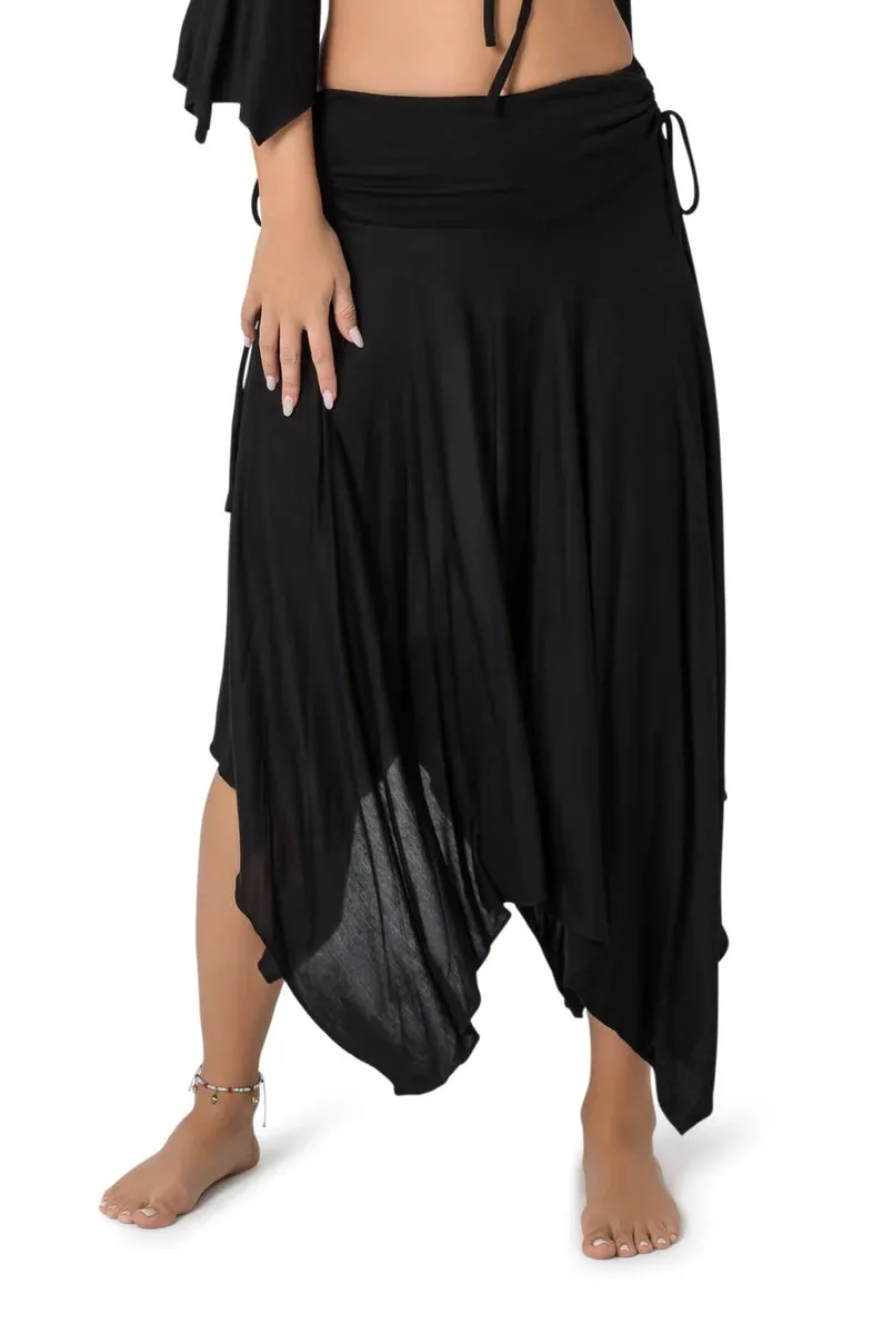 ETHNIC DANCE MIDI BOHO SKIRT
