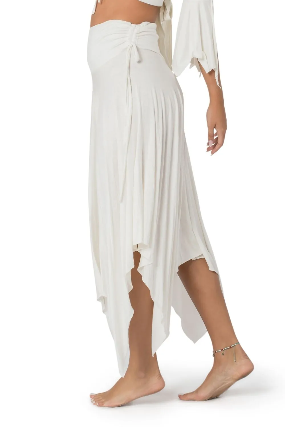 ETHNIC DANCE MIDI BOHO SKIRT