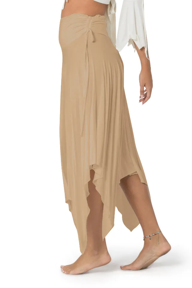 ETHNIC DANCE MIDI BOHO SKIRT