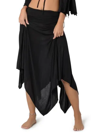 ETHNIC DANCE MIDI BOHO SKIRT