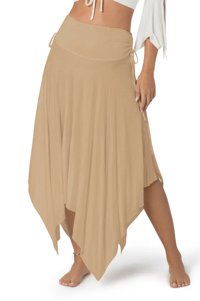 ETHNIC DANCE MIDI BOHO SKIRT