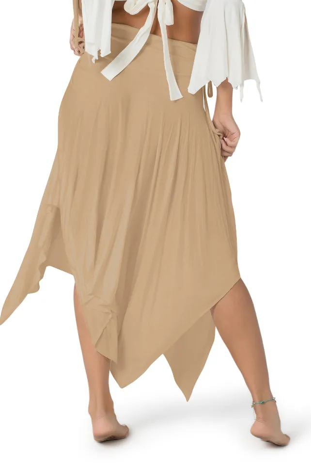 ETHNIC DANCE MIDI BOHO SKIRT