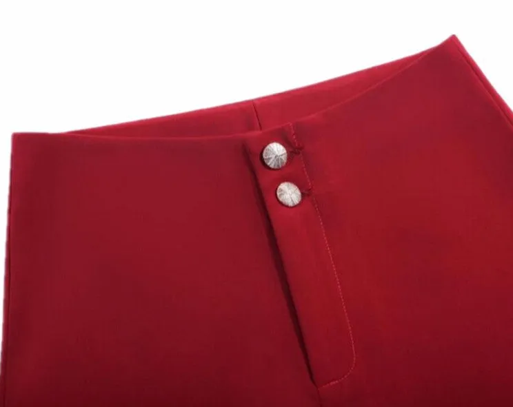 Fashionable Female High Waist Pants