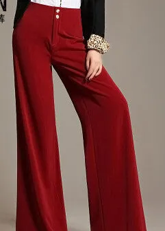 Fashionable Female High Waist Pants