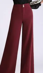 Fashionable Female High Waist Pants
