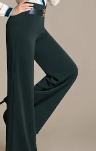Fashionable Female High Waist Pants