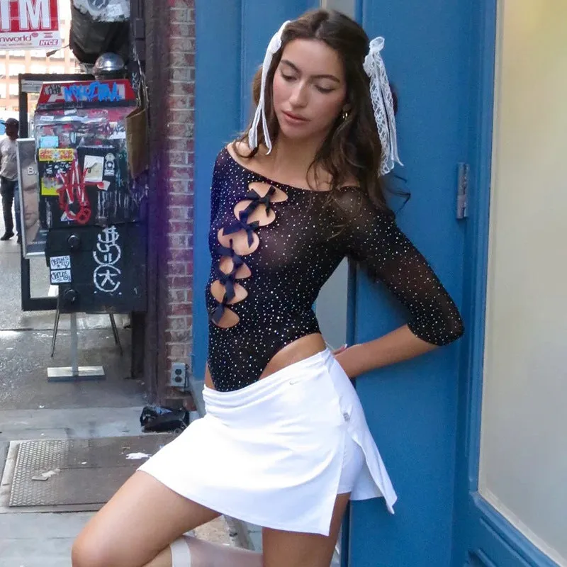Fashionkova Reya See-Through Bodysuit