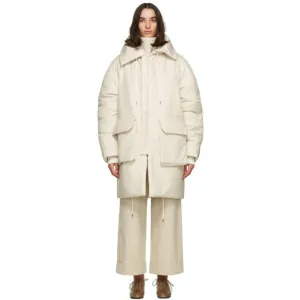 Julia Jentzsch Beige Recycled Down Yulia Coat