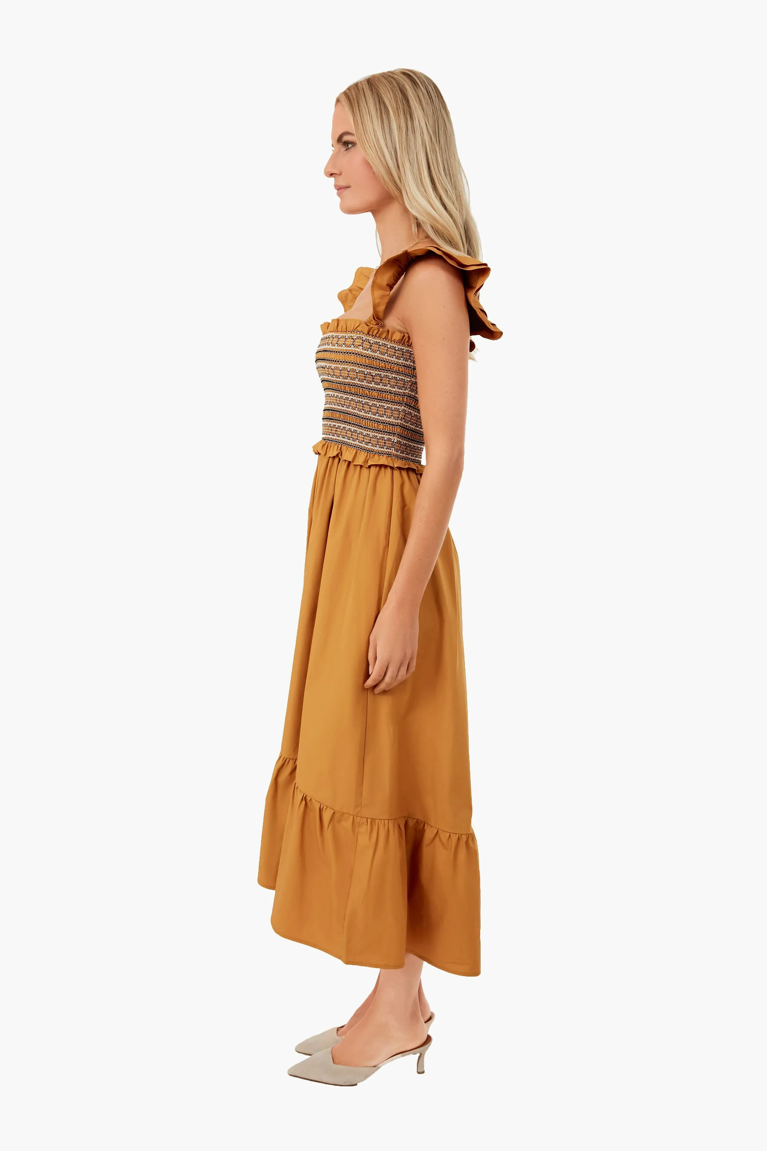 Marigold Penelope Midi Dress