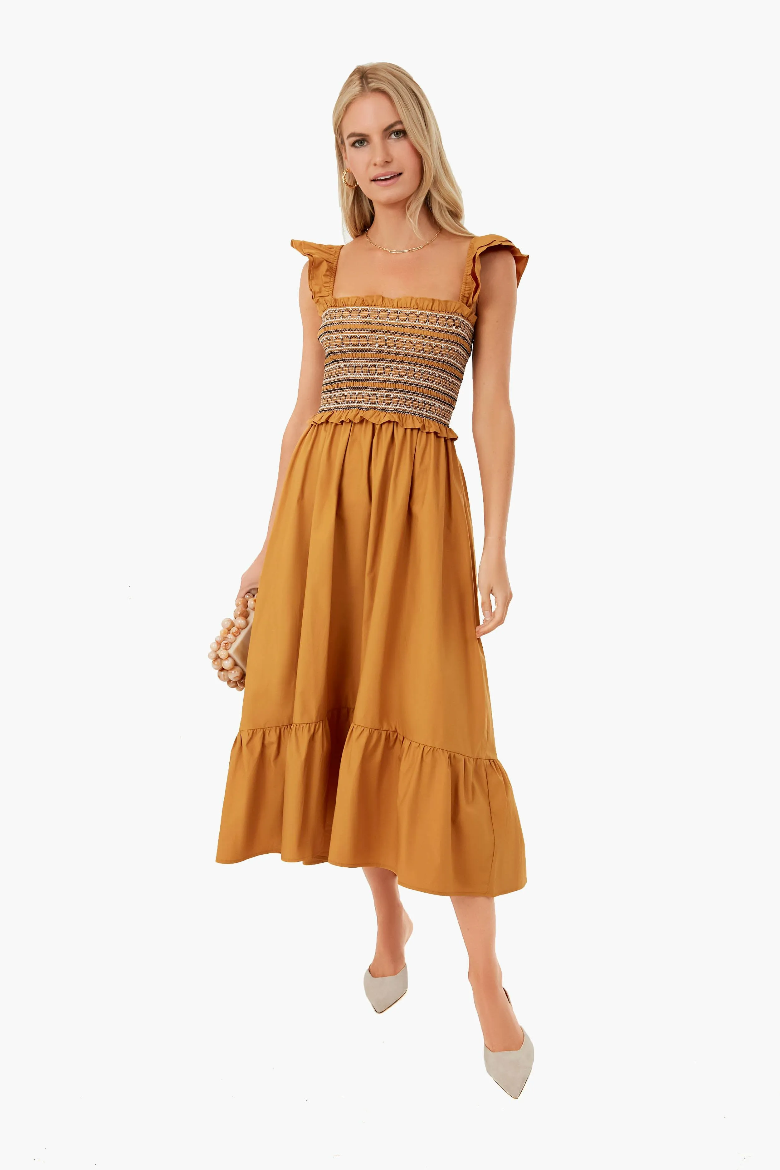 Marigold Penelope Midi Dress