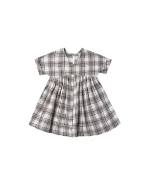 Maxwell Dress - Blue Flannel