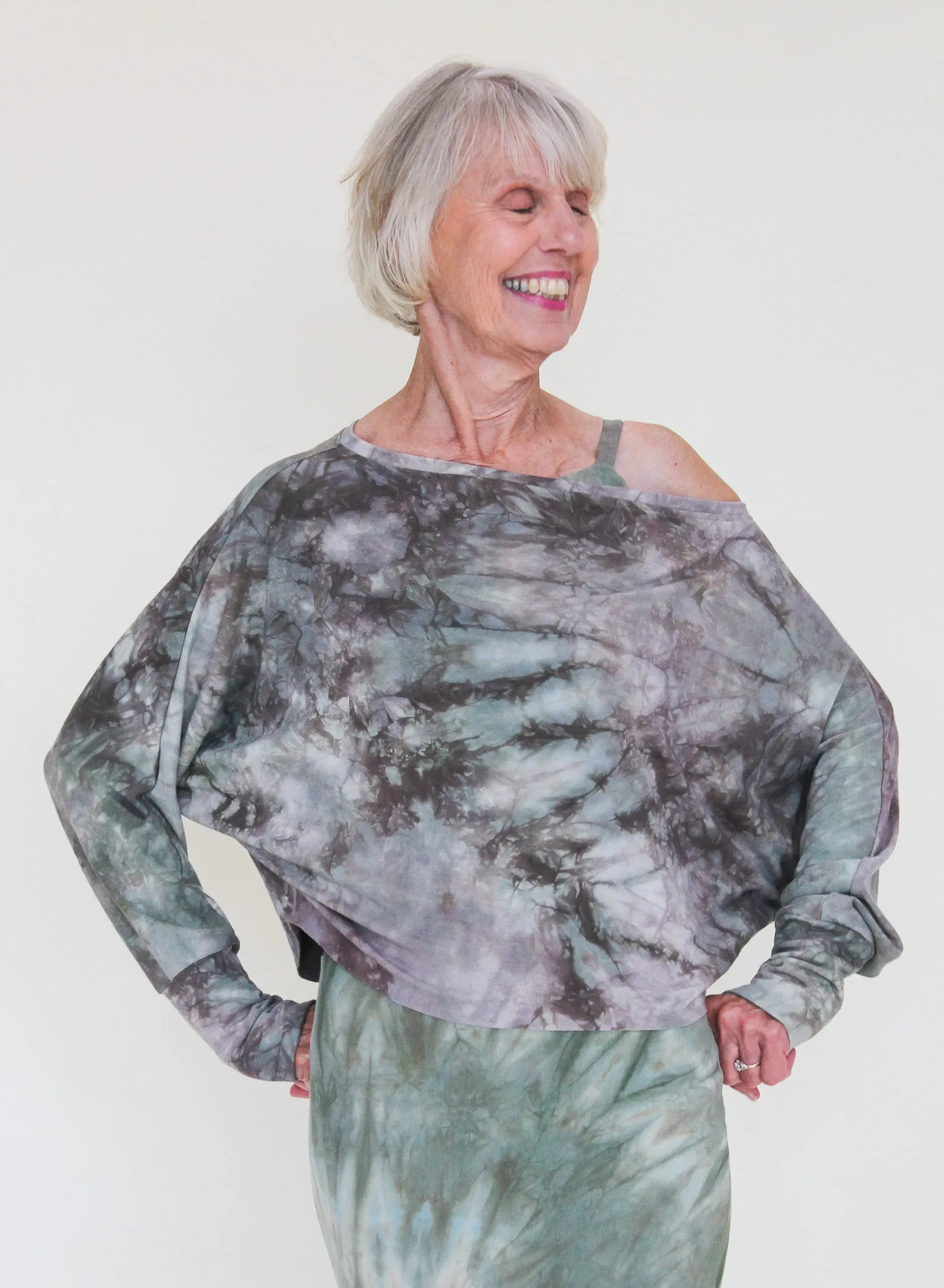'Moss Agate' Kristina Crop