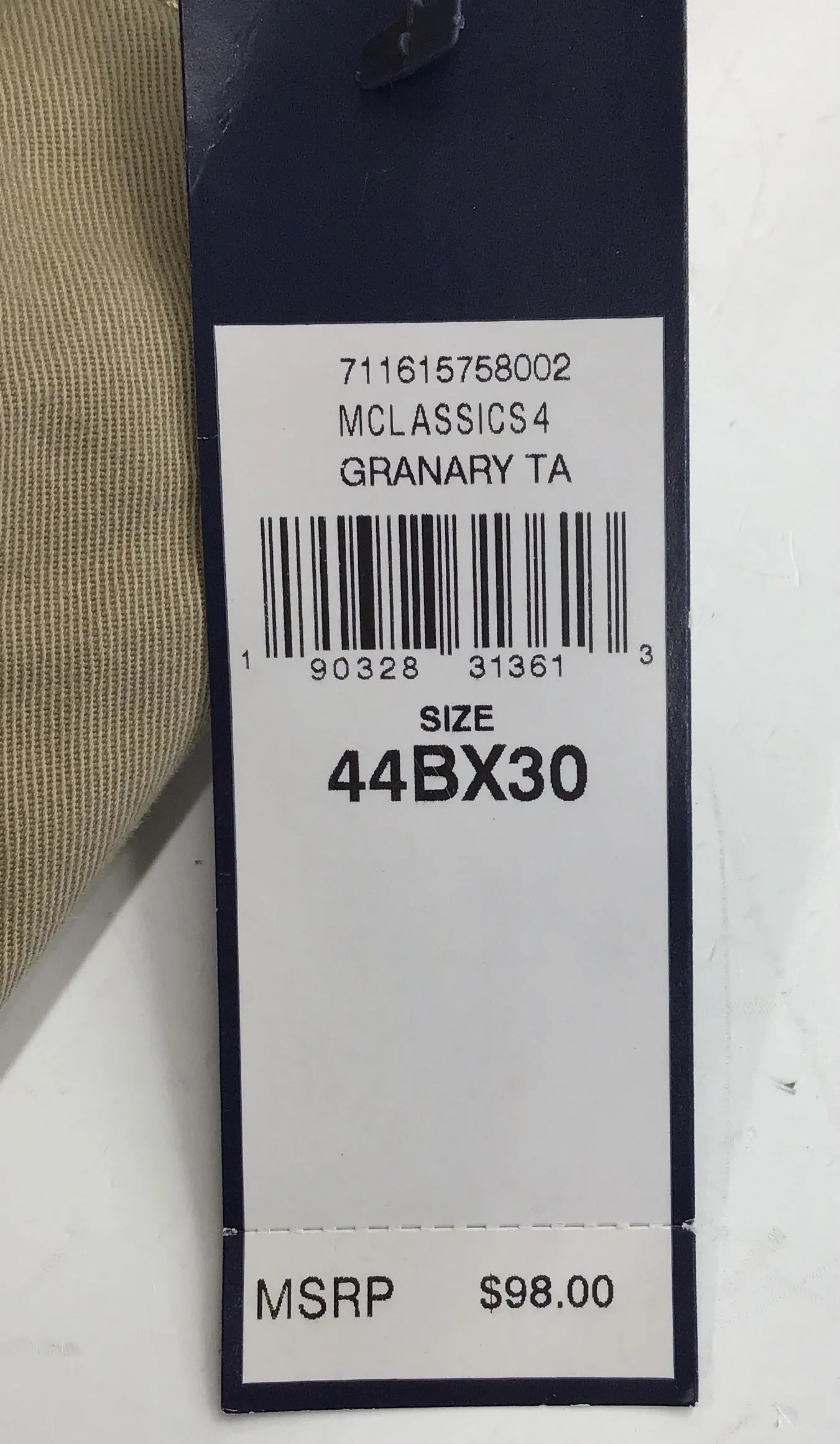 NWT Polo Ralph Lauren Women's Granary Stretch Classic Fit Chino Pants- Sz 44BX30