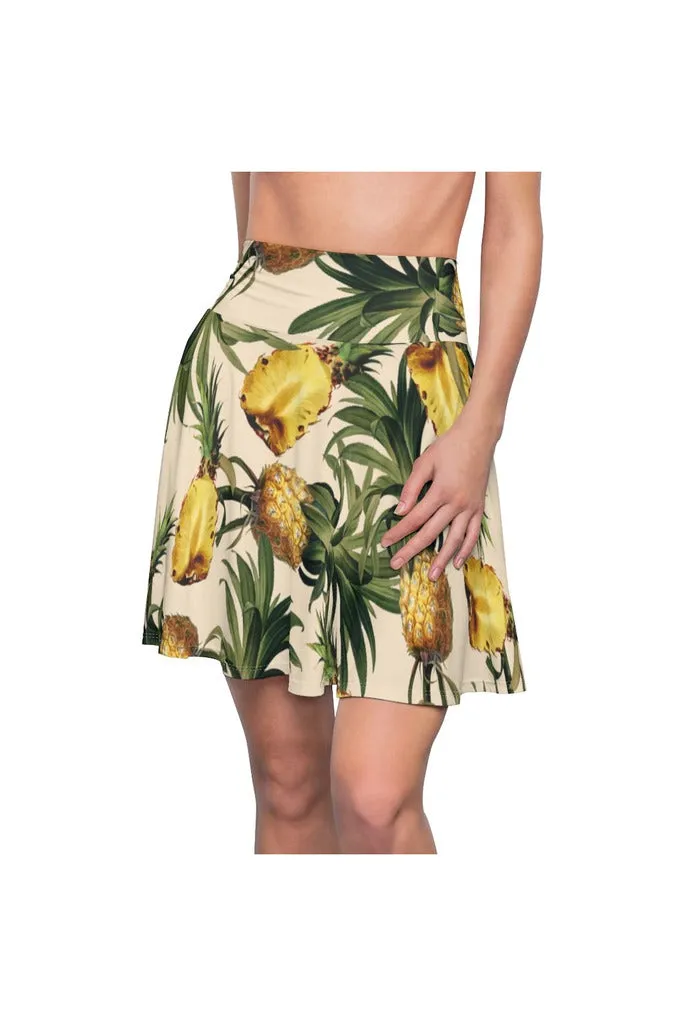 Pineapple Paradise Women's Skater Skirt
