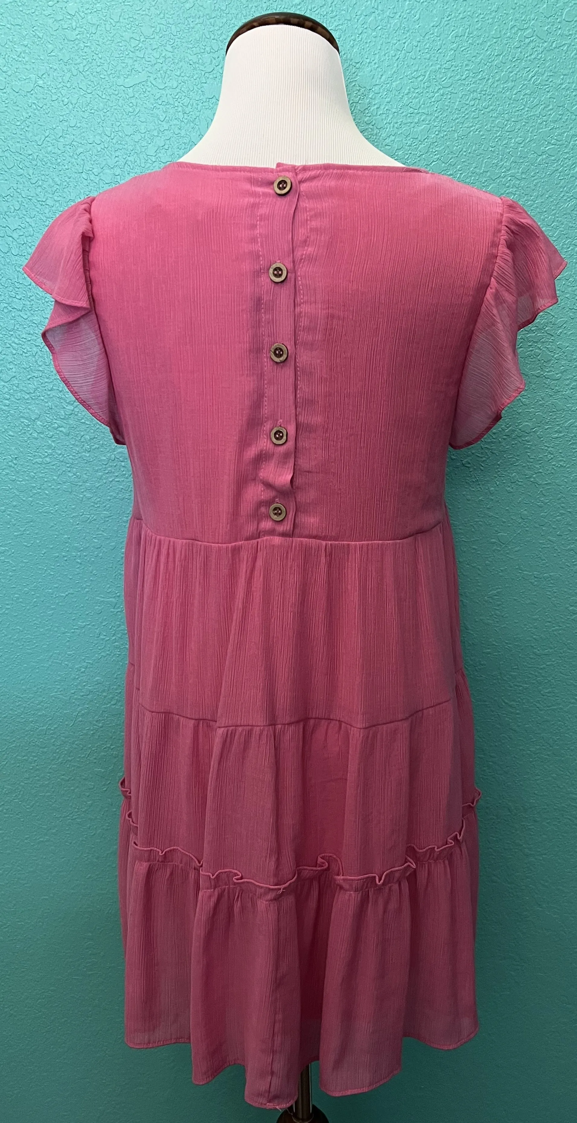 Pink Babydoll Dress