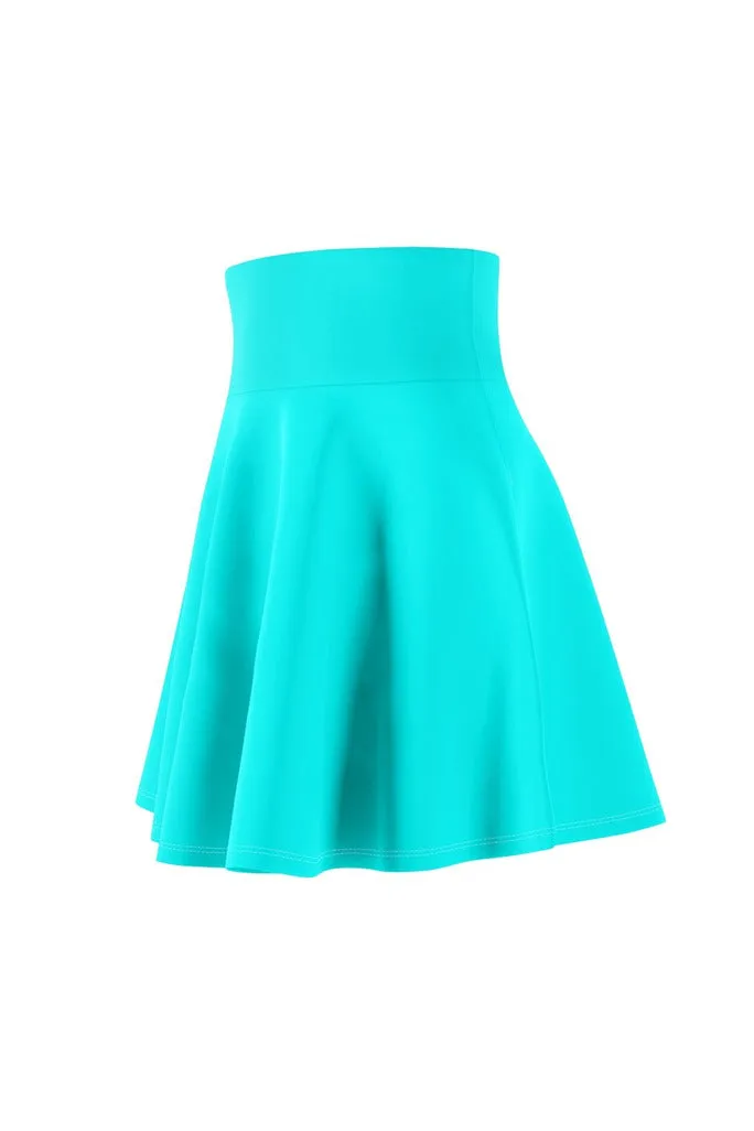 Robin's Egg Blue Women's Skater Skirt