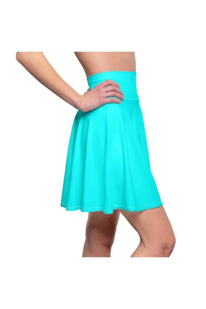 Robin's Egg Blue Women's Skater Skirt