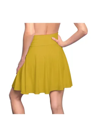 Rousseau Gold Women's Skater Skirt