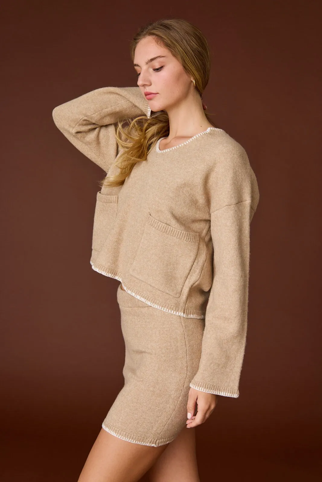 SARAH STITCH SWEATER
