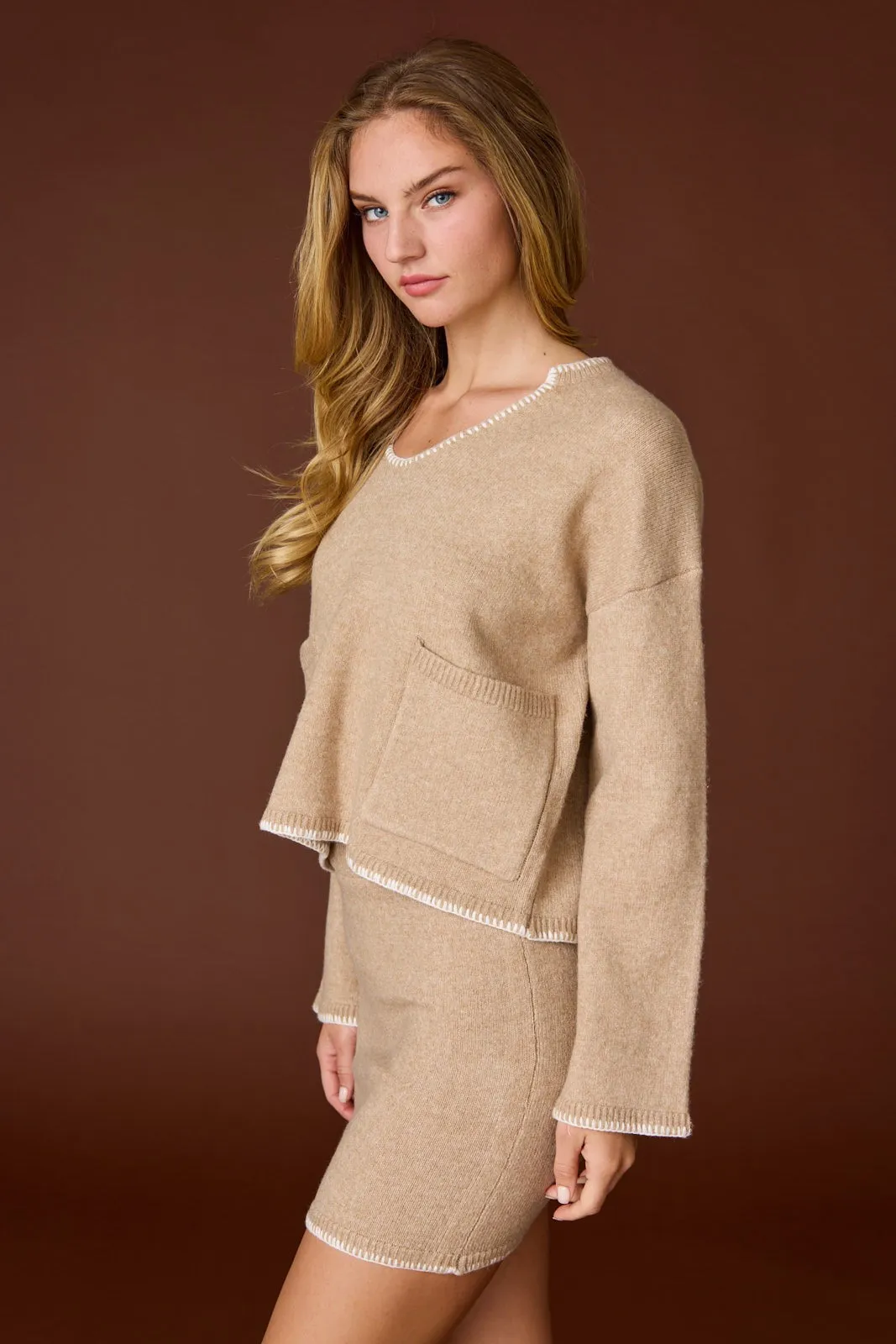SARAH STITCH SWEATER