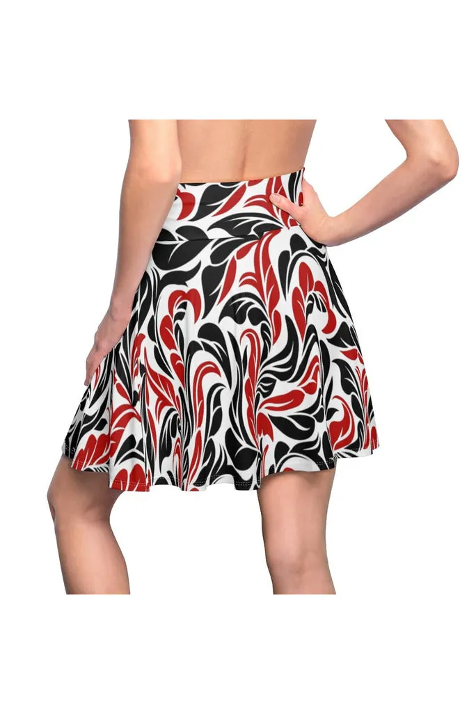 Scrolling Along Women's Skater Skirt