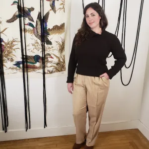 Talbots High Waist Wool Pant
