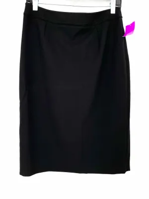 Yves Saint Laurent Women's Black Midi Wool Size 38/M Skirt