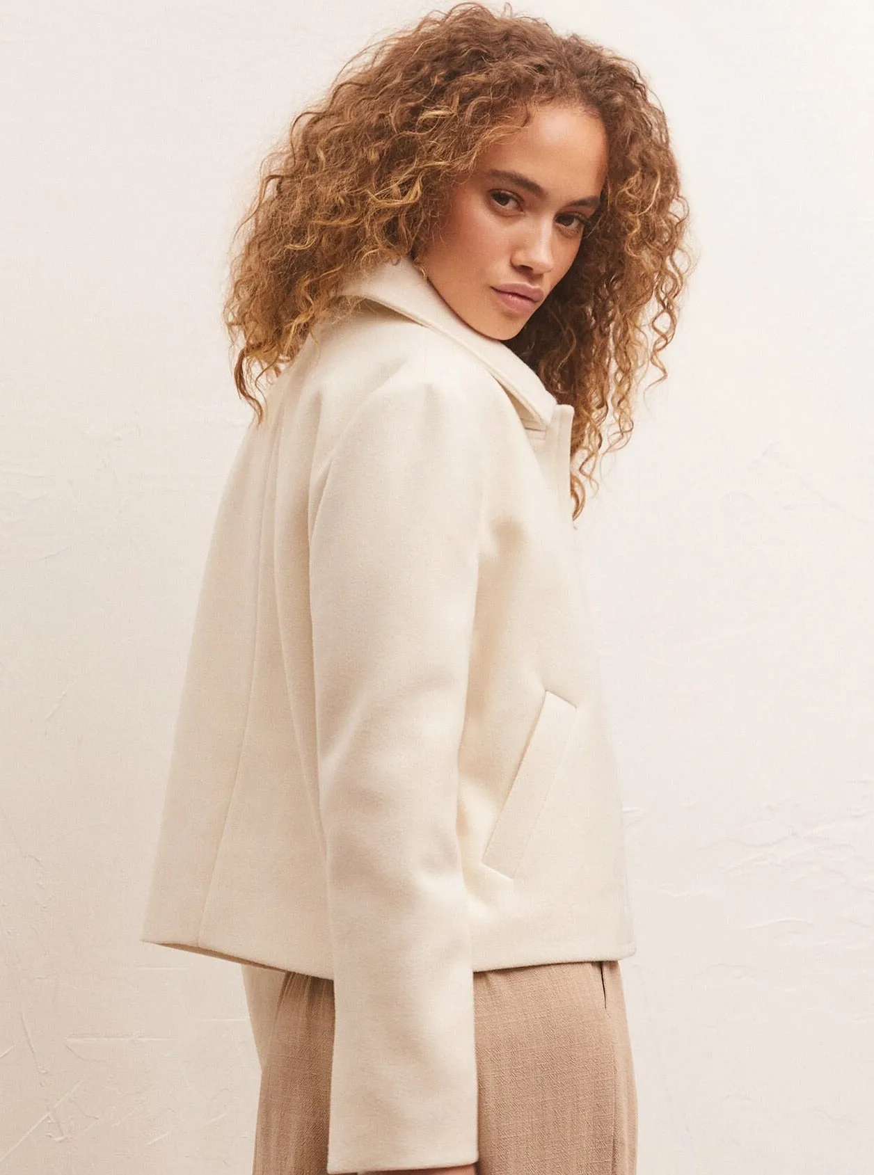Z Supply Sterling Cropped Jacket